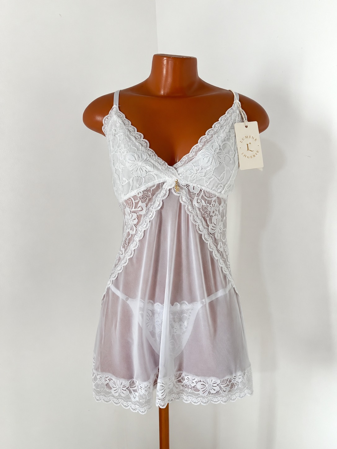 Camisola Luna — Branco · G